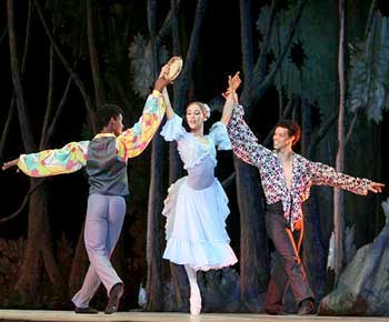 La interpretaci�n de �Preciosa y el aire� estuvo a cargo de la bailarina Yolanda Correa, con una ejecuci�n precisa y musical en la entrega po�tica del personaje principal. 