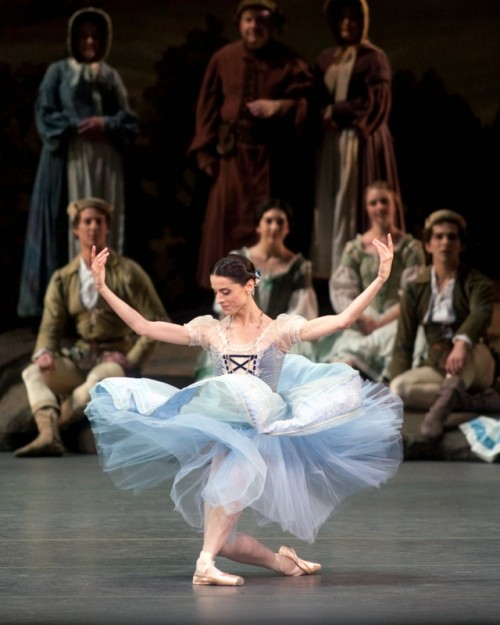 María Riccetto del American Ballet Theatre fue Giselle en la producción del SODRE en Uruguay. Foto gentileza Ballet del SODRE.
