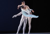 Natalia Magnicaballi and Momchil Mladenov in The Balanchine Couple photo by CAROL PRATT