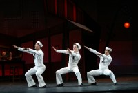 José Manuel Carreño, Sascha Radetsy y Herman Cornejo en "Fancy Free", de Jerome Robbins. Fotos: Rosalie O{Connor. Gentileza ABT.