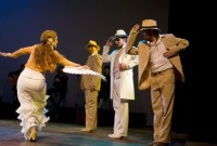 Escenas de de la obra “Flamenco, la obra de... Lorca en un musical español”, en el Teatro Avenida de Buenos Aires. Foto gentileza Brañeiro-Veroutis. 
