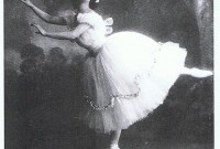 Anna Pavlova en "“Les Sylphides” o "Chopiniana". Fotos extraídas del libro "Pavlova-Portrait of a Dancer", Edit. Viking Penguin Inc.