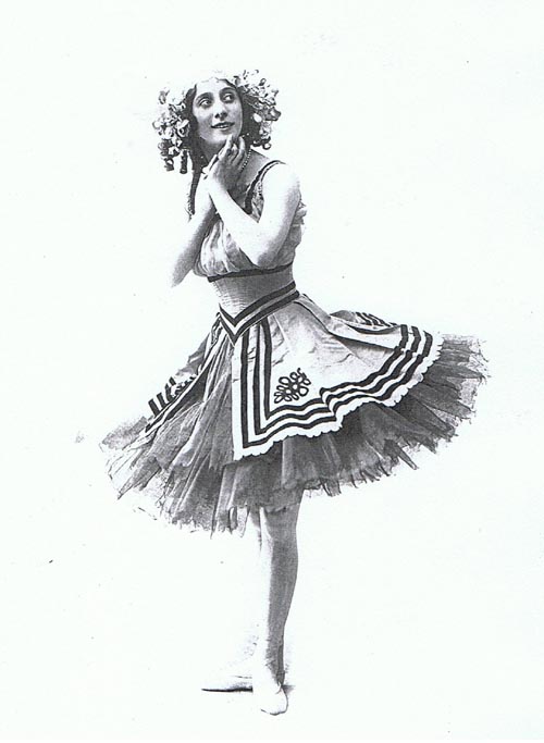 Pavlova como Swanilda en "Coppelia".