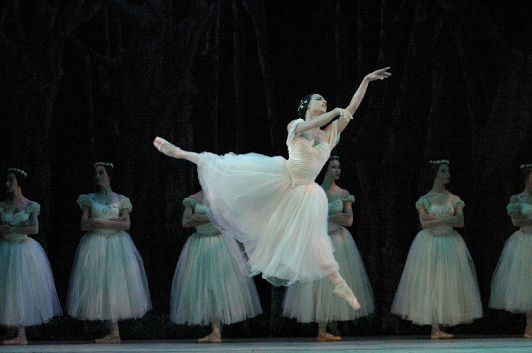 Viengsay Valdes será una de las Giselle que se presentarán en Canadá con el Ballet Nacional de Cuba. Foto: Nancy Reyes. Gentileza VV.