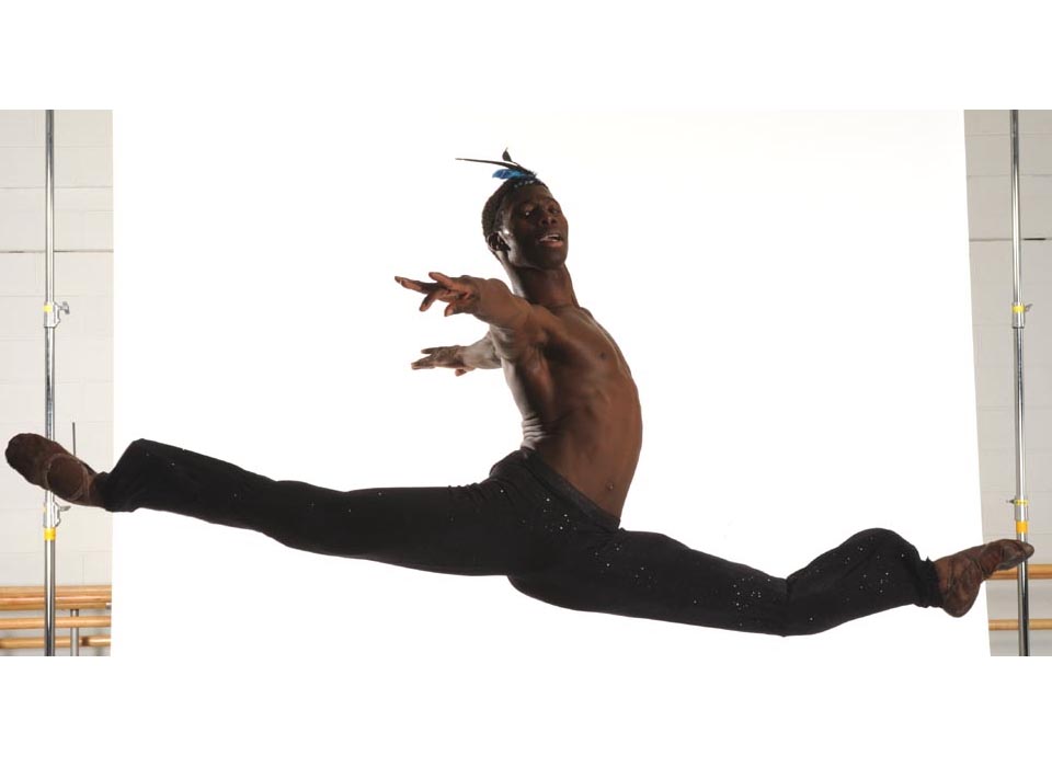 Brooklyn Mack, de The Washington Ballet, en "El Corsario". Foto: Steve Vaccariello. Gentileza TWB.
