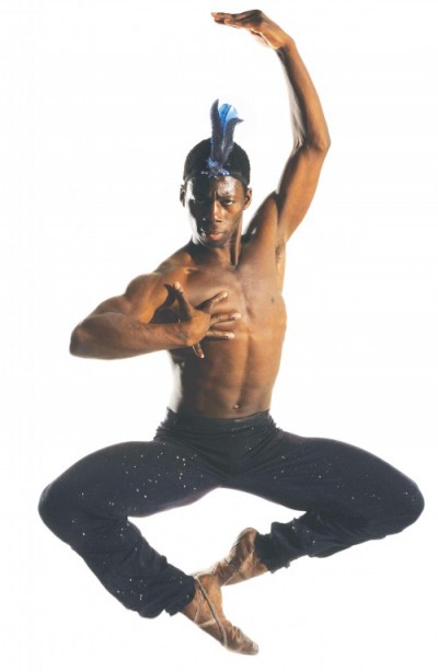 El esclavo Alí, interpretado por Brooklyn Mack, una revelación en "El corsario" de The Washington Ballet. Foto: Steve Vaccariello. Gentileza de TWB.