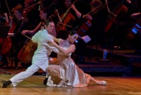 Annatina Luck y Anton Gazenbeek bailaron en el DC Tango Festival, organizado por la PASO en Washington, DC. Fotos: Shalev  Weinstein. Gentileza de PASO.