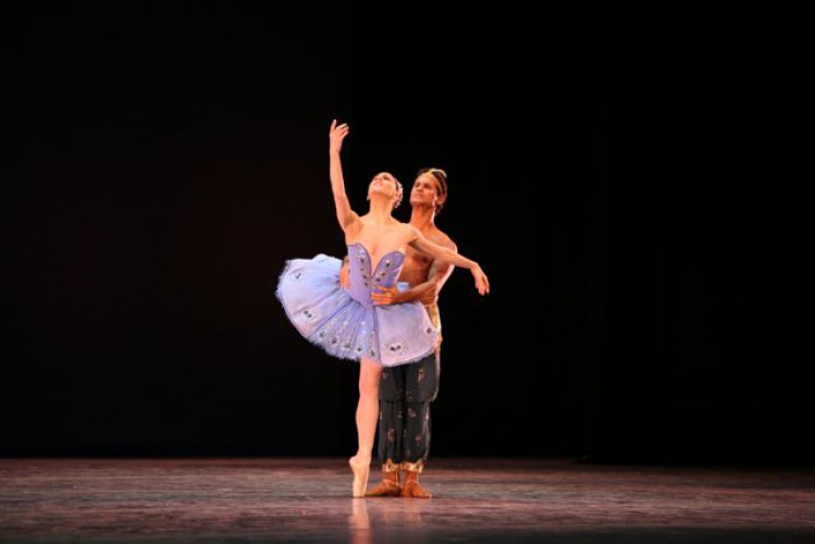 Paloma Herrera, cumple 20 años con el ABT y Carreño se despide de la compañía. Foto Nancy Reyes. Archivo Danzahoy.