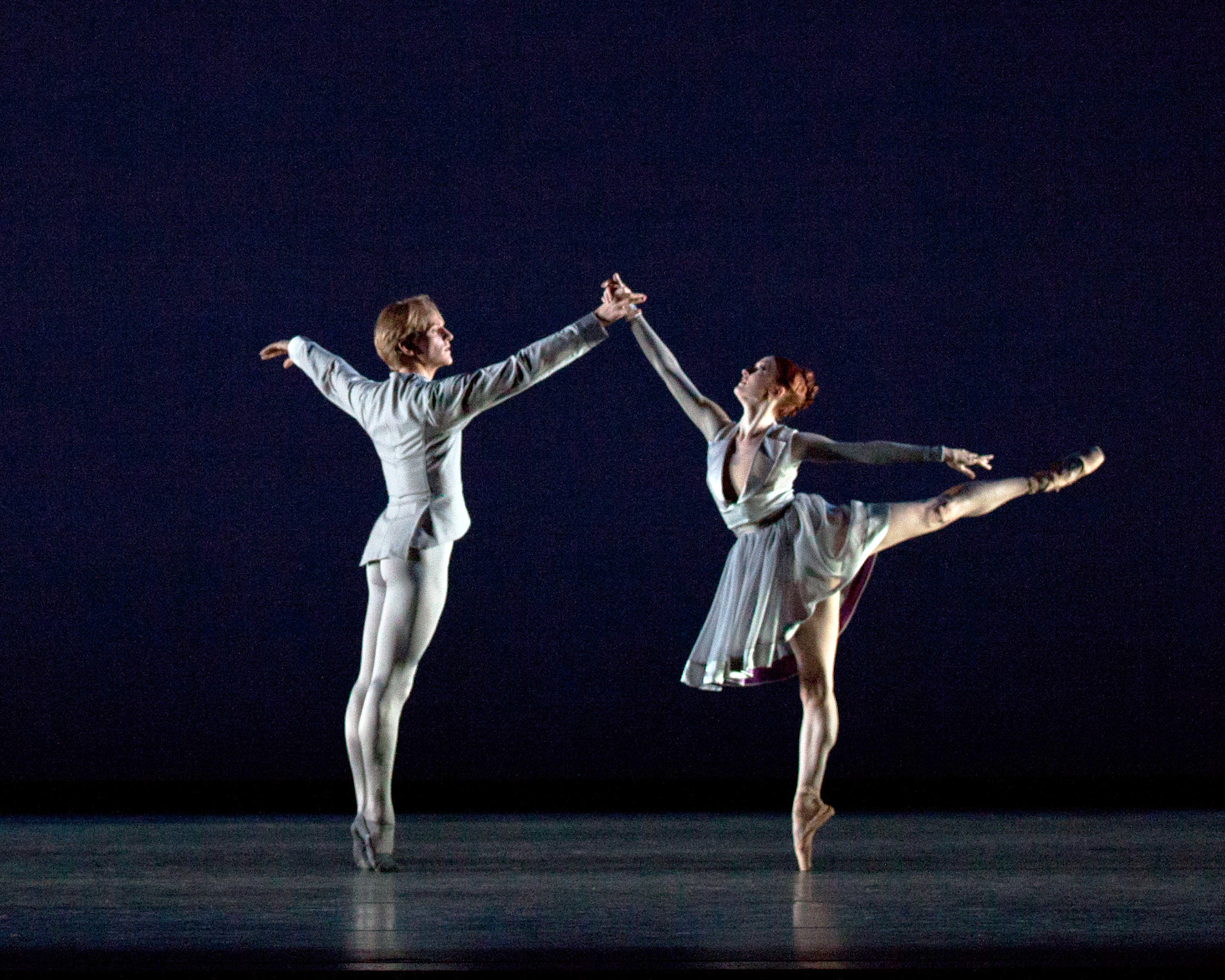 En el Met, se estrenó “Thirteen Diversion” de Christopher Wheeldon con Gillian Murphy  y David Hallberg, entre otros. Foto: MIRA. Gentileza de ABT.