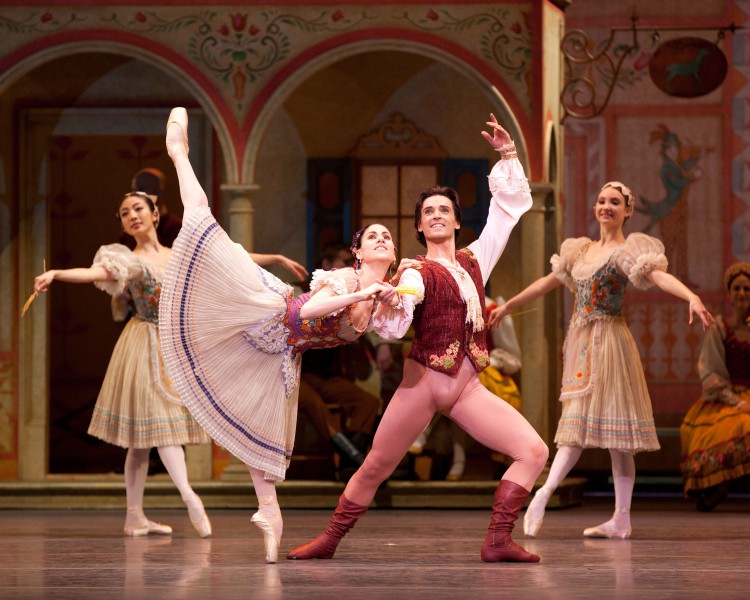 Juntos como la primera vez, Paloma Herrera y Ángel Corella fueron protagonistas de "Coppelia", en la temporada del ABT en el Met. Foto: Rosalie O'Connor. Gentileza ABT.