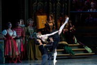 Gillian Murphy y José manuel Carreño, del ABT, en "El lago de los cisnes", en el Met de Nueva York. Foto: Rosalie O'Connor. Gentileza ABT.