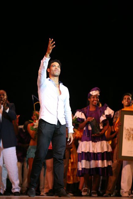 Carlos Acosta en el Gran Teatro de La Habana el 29 de agosto. Foto: Nancy Reyes. Gentileza NR.