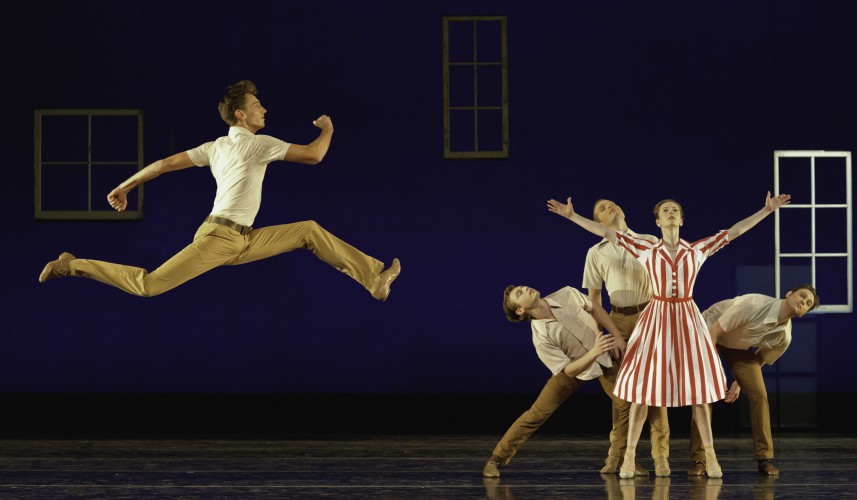 Smuin Ballet estrenó "Dear Miss Cline" de Amy Seiwert en el Palace of Fine Arts de San francisco. Foto: David DeSilva. Gentileza CB.