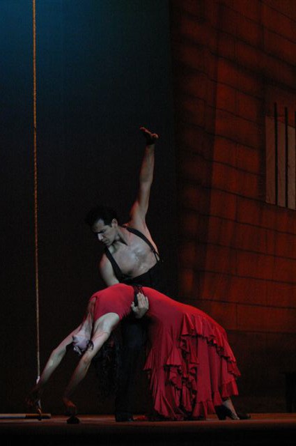 José Manuel Carreño interpretar a Don José en “Carmen”, según la versión de Eduardo Veitía. Foto: Nancy Reyes. Gentileza NR.