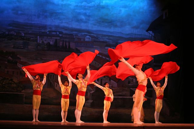 El Ballet Nacional de Cuba interpretará "Don Quijote" en el Festival Internacional de Ballet de Cali, Colombia. Foto: Nancy Reyes. Gentileza NR.