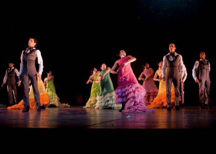 El bailaor Francis Núñez llegó a la isla a bailar "Sentir Flamenco". Foto gentileza BEC.