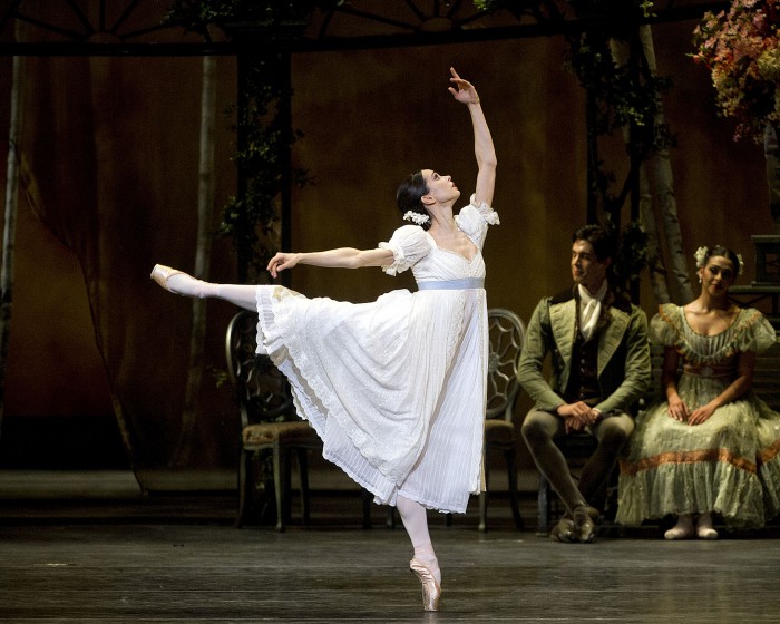 Diana Vishneva como Tatiana en "Oneguin" en la función del ABT en el Met de Nueva York. Foto: Gene Schiavone. Gentileza ABT.