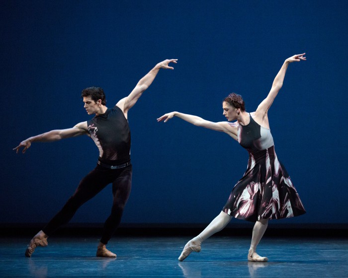 Roberto Bolle y Veronika Part del ABT en “Symphony #9”, de Alexei Ratmansky. Foto: Rosalie O'Connor. Gentileza JFKC.