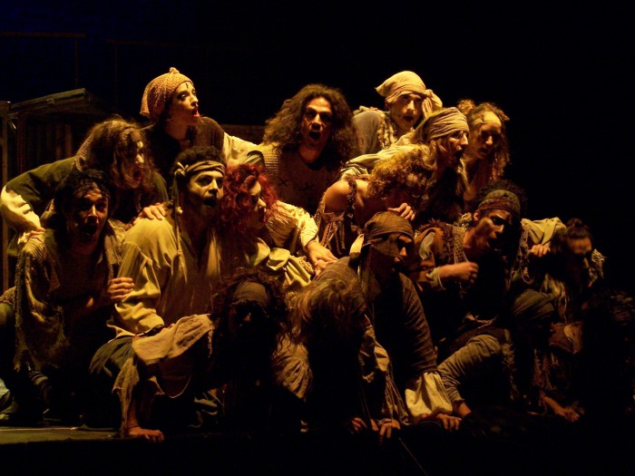 “El Jorobado de París” se reestrenó en enero de 2013 en el Teatro Presidente Alvear de Buenos Aires. Foto: Ignacio Lunadei. Gentileza Producciones Sur.