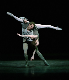 Alina Cojocaru y Johan Kobborg se despidieron del Royal Ballet de Londres el 5 de junio. Foto: Bill Cooper. Archivo.