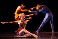 "Othello", de Marina Kesler con música de Arvo Pärt, interpretado por el Ballet de Estonia. Foto: alexander Reneff-Olson. Gentileza SFEF.