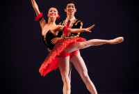 Chae-Eun Yang y su partenaire Ji-Seok Ha, de Sur Corea, ganadores de la medalla de oro en Senior. Foto: Yelena Yeva. Gentileza VKIBC.