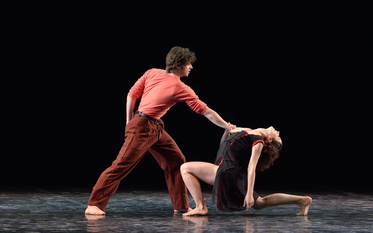 Carlos Pinillos y Filipa Castro, primeros bailarines de la Companhia Nacional de Bailado de Portugal, participaron de la celebración de los 25 años del Víctor Ullate Ballet-Comunidad de Madrid. Foto gentileza VUB.