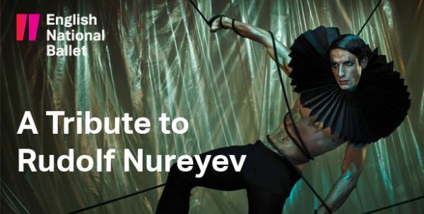 Rudolf Nureyev montó con el ENB su versión de ‘’Romeo y Julieta’’ de Prokofiev. Foto promocional del homenaje a RN por el ENB.