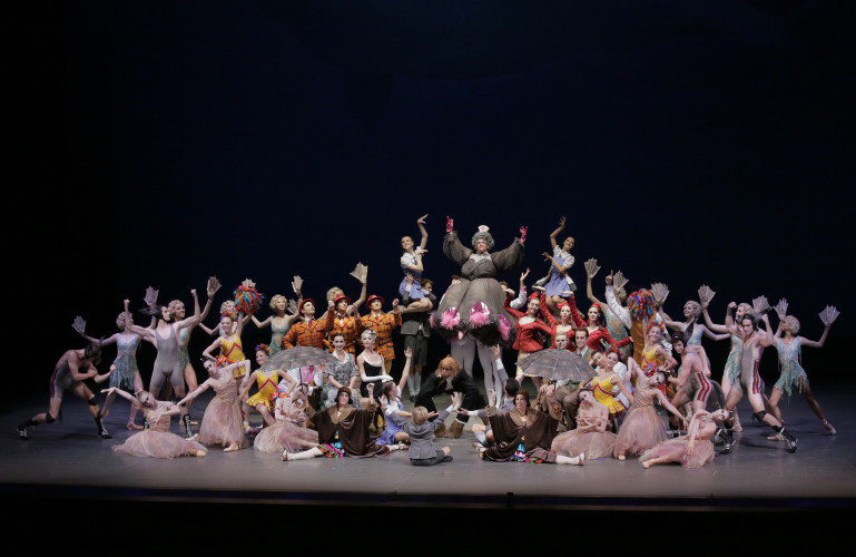 "El carnaval de los animales", de Christopher Wheeldon, integró el programa del NYCB del 29 de septiembre. Foto: Paul Kolnik. Gentileza NYCB.