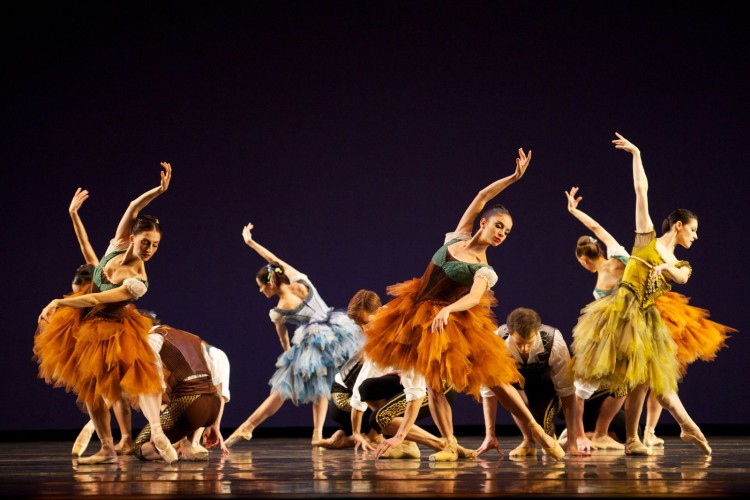 El San Francisco Ballet presentó en su gira a Nueva York "From Foreign Lands", de Alexei Ratmansky. Foto: Erik Tomasson. Gentileza SFB.