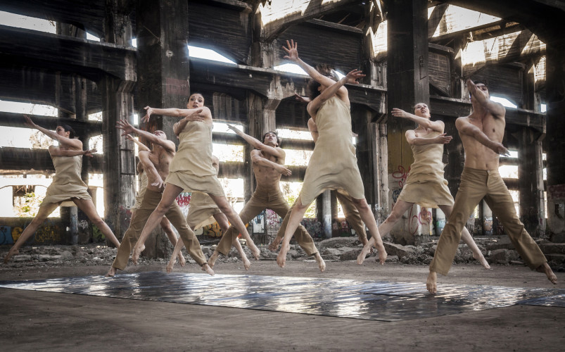 “Babylon”, con música de Shostakovich formó parte de las obras de Alfredo Bravo estrenadas por el Ballet Nacional Chileno. Foto: Josefina Pérez. Gentileza BANCH.