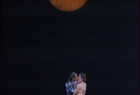 En San José, California, Marcelo Gomes y Julie Kent del ABT en la escena del balcón de "Romeo y Julieta". Foto: Alejando Gómez. Gentileza SJB.