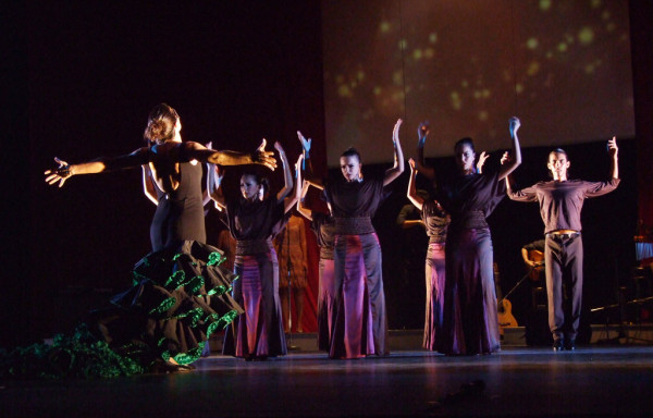La Compañía Flamenca ECOS presentó un show armado en dos partes donde se unen estilos diferentes. Foto gentileza La Compañía Flamenca ECOS.
