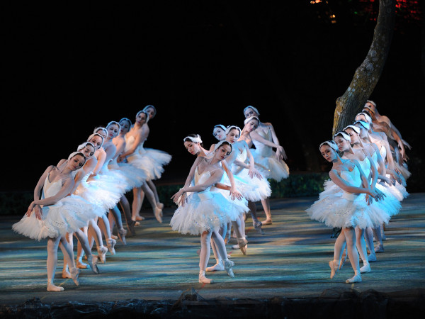 "El lago de los cisnes" se presenta con nueva versión de la Compañía Nacional de Danza de México en el Bosque de Chapultepec. Foto gentileza de  CND.