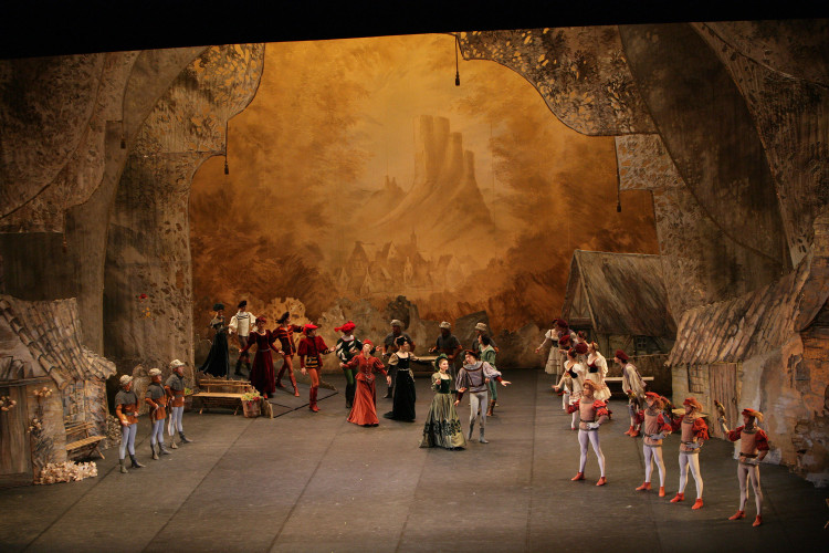 El Bolshoi Ballet llegó a Washington DC con u versión de "Giselle". Foto:  Damir Yusupov. Gentileza JFKC.