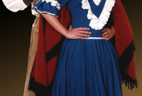 Pampa Cortés comenzó haciendo folclore argentino y formó parte de la compañía de Santiago Ayala "El Chúcaro" y de Norma Viola. Foto gentileza de Tango and More. Archivo Danzahoy.