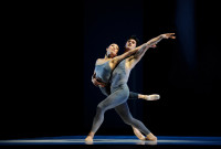 Frances Chung y Davit Karapetyan en la obra de Helgi Tomasson, "The Fifth Season".
Foto: Erik Tomasson. Gentileza SFB.)