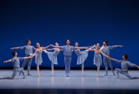 El clasicismo se puso de manifiesto con "Allegro brillante" de George Balanchine. Fotografía: Javier del Real/ Teatro Real.