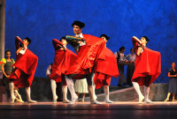 “Don Quijote”, por el Ballet de Camagüey, en la Sala Avellaneda del Teatro Nacional de Cuba, en La Habana. Foto gentileza BC