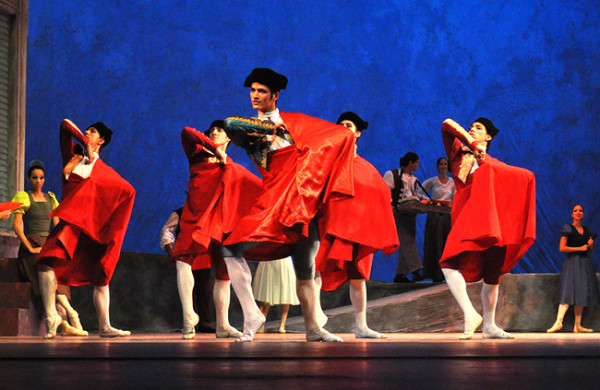 “Don Quijote”, por el Ballet de Camagüey, en la Sala Avellaneda del Teatro Nacional de Cuba, en La Habana. Foto gentileza BC