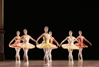 Polina Semionova (ABT) obtuvo la medalla de ganadora por su debut en "Tema y Variaciones", de George Balanchine. Foto: Marty Sohl. Gentileza ABT.