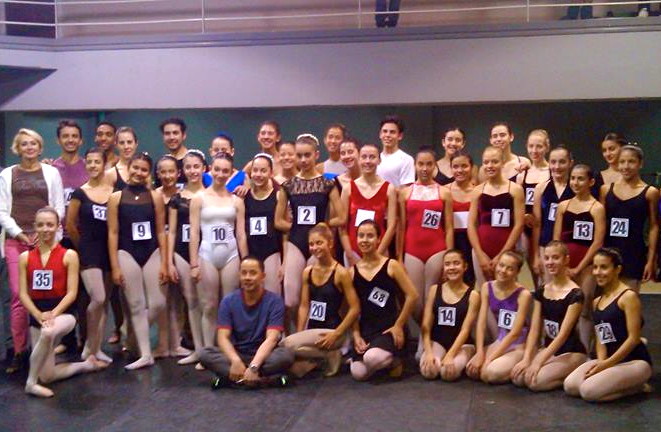 Competidores de Brasil, Paraguay y Argentina se presentaron en el Valentina Kozlova Internacional Ballet Competición en Misiones, Argentina. Foto gentileza