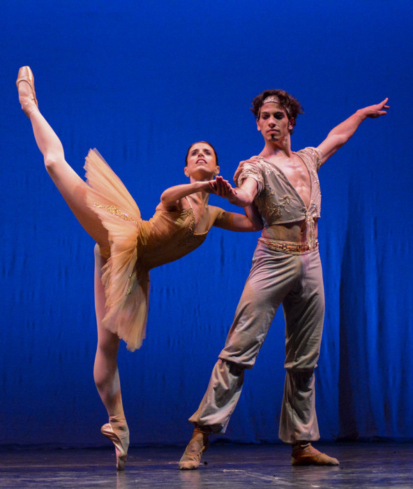 El Ballet Nacional del SODRE de Uruguay, estuvo representado por a María Ricceto y a Ciro Tamayo en el XXIV Festival Internacional de La Habana Foto: Yailín Alfaro. Gentileza YA.