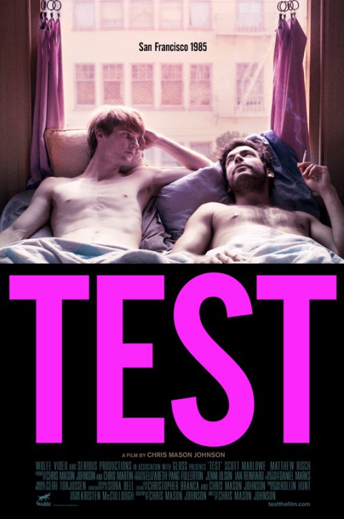 "Test". Cartel promocional de la obra.