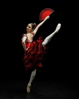 Maria Kochetkova, del San Francisco Ballet, en "Don Quijote". Foto: Erik Tomasson. Gentileza Grupo Ars.