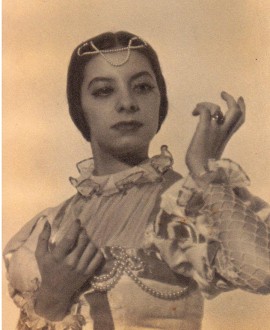 El ballet “Dioné” tuvo su primera representación el 4 de marzo de 1940, en el teatro Auditórium de La Habana, por el Ballet de la Sociedad Pro-Arte Musical, con Alicia Alonso como artista invitada. Foto gentileza Museo de la Danza.