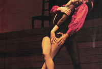 Maya Plisétskaya en "Carmen Suite", obra que Alberto Alonso hizo para ella. Foto archivo Danzahoy.