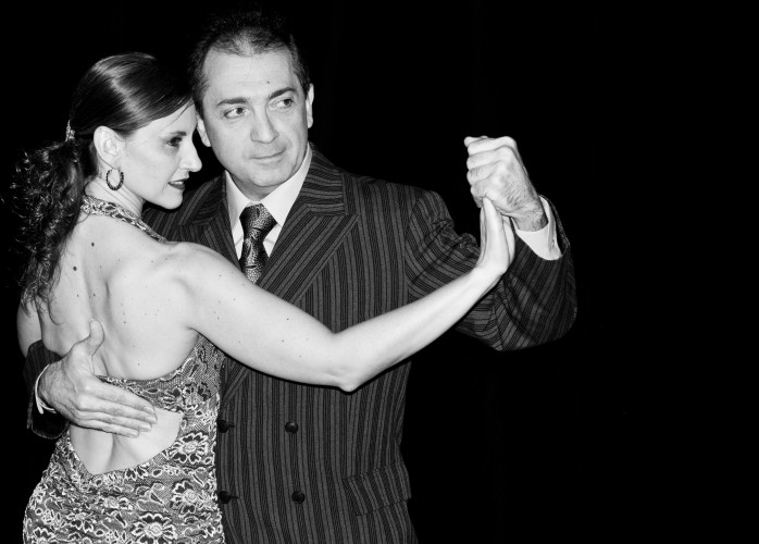 En Filadelfia, una de las más celebradas parejas de bailarines y maestros de tango argentino, Gustavo Naveira y Giselle Anne. Foto: Cathy Gurvis.  Gentileza PITF.
