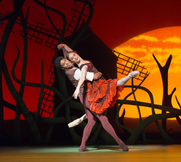 Marianela Núñez y Carlos Acosta, del Royal Ballet of London, protagonistas de "Don Quijote",  en Washington DC. Foto: Johan Persson. Gentileza ROH.