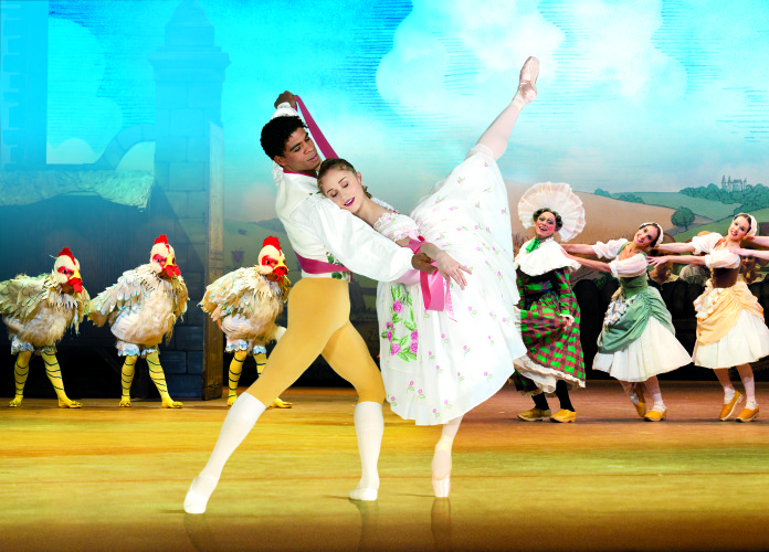 "La Fille mal gardée", un clásico del Royal Ballet con Marianela Núñez y Carlos Acosta. Foto archivo Danzahoy.